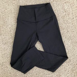 Lululemon Align Crop 23” size 4 - Black
